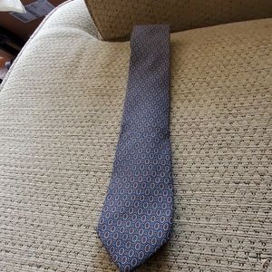 Neiman Marcus blue silk tie